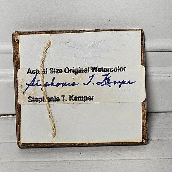 Dollhouse Miniature Watercolor by Stephanie T. Kemper - Picture 3 of 3